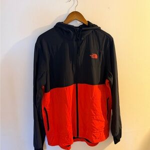 The North Face Men's Performance Jacket in Black and Red